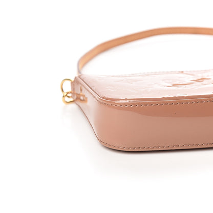 Louis Vuitton Vernis Pochette Accessories NM Rose Velours 7 of 9