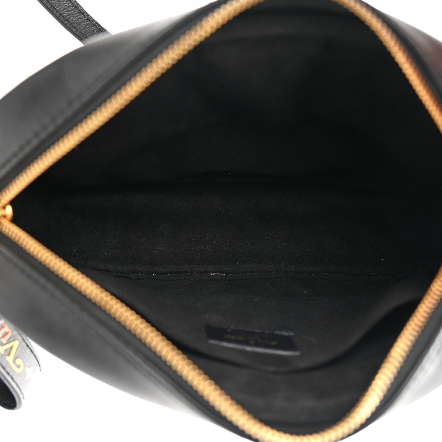 Calfskin New Wave Camera Bag Black