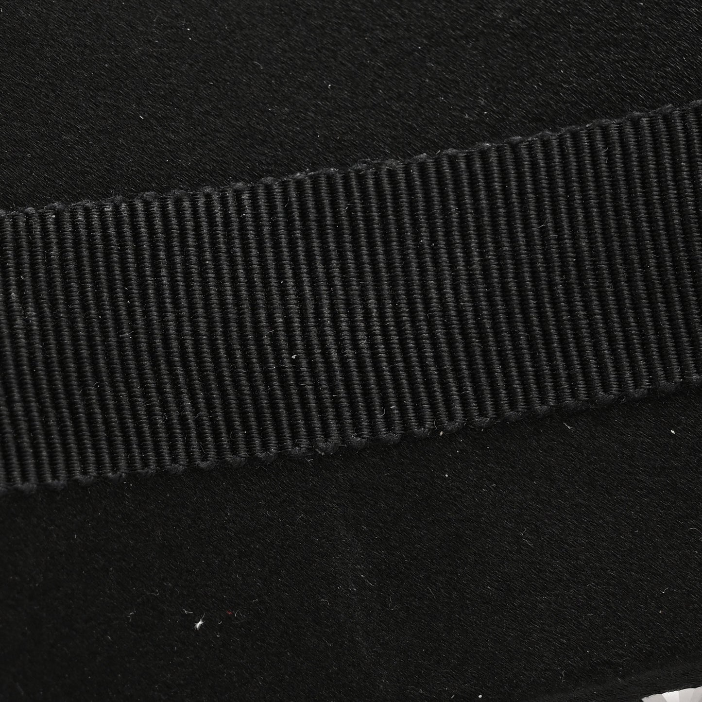 Satin Crystal Embellished Headband Metal