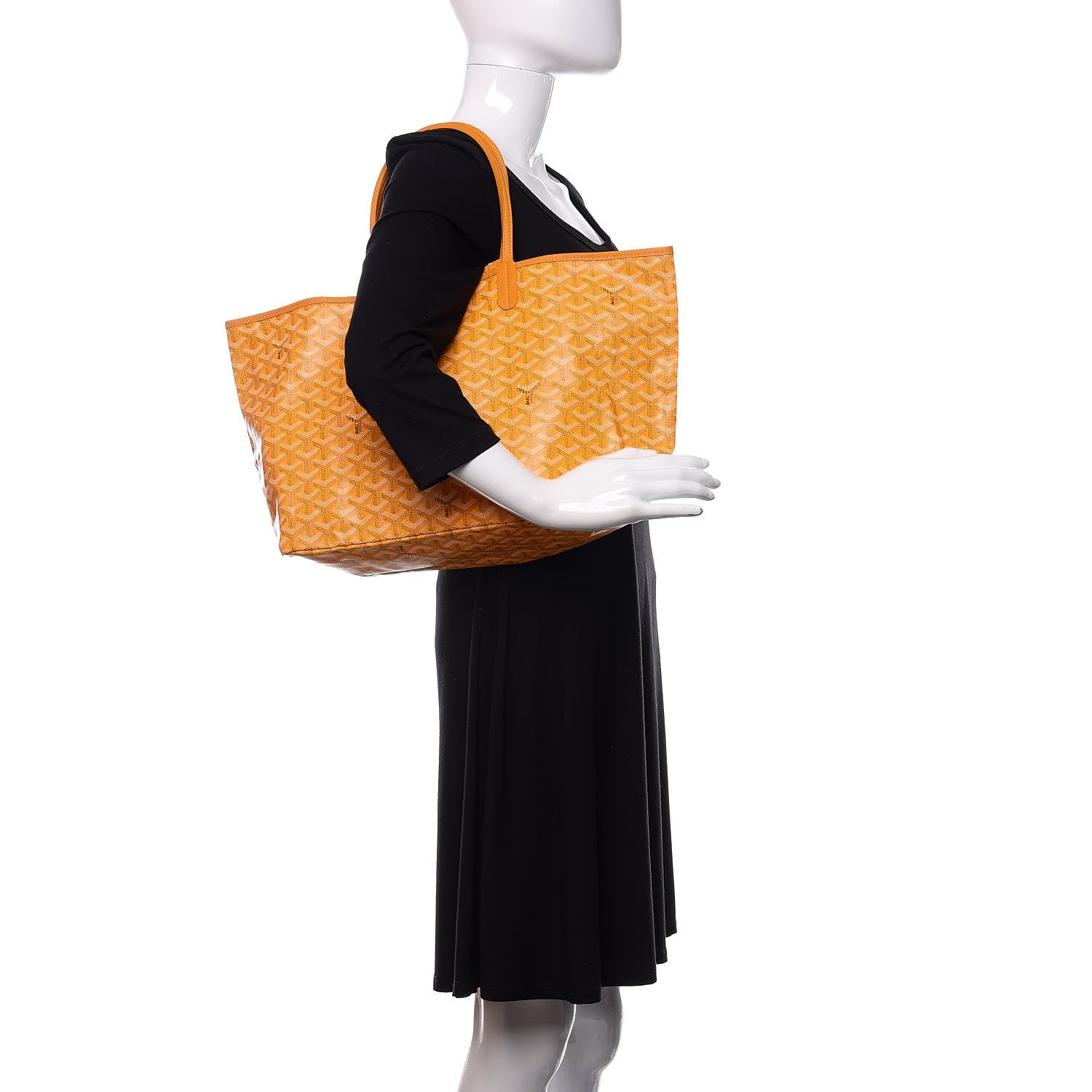 Goyard Goyardine Saint Louis PM Yellow 2 of 9