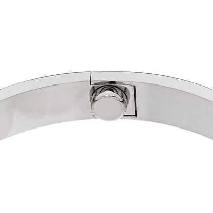 Cartier 18K White Gold LOVE Bracelet 17 8 of 9
