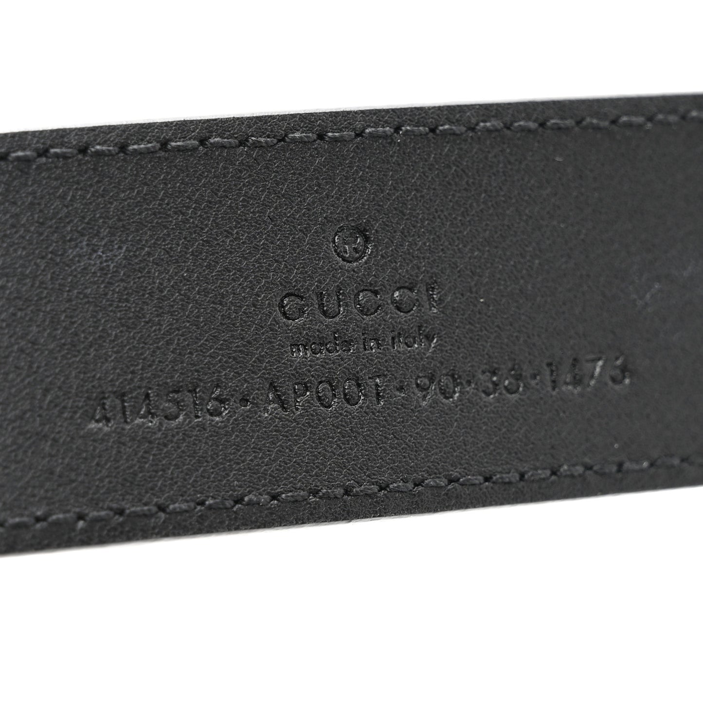Calfskin Double G 30mm Belt 90 36 Black