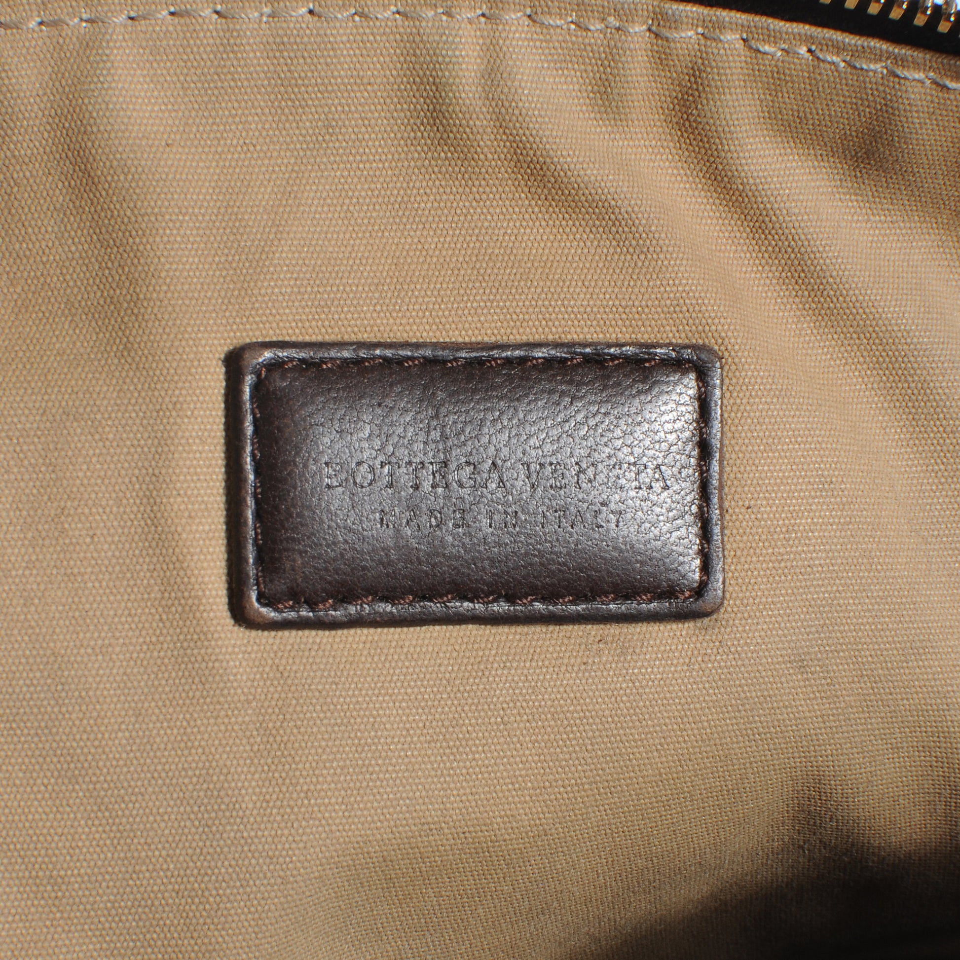 Bottega Veneta Nappa Intrecciato Small Cosmetic Case Ebano 8 of 10