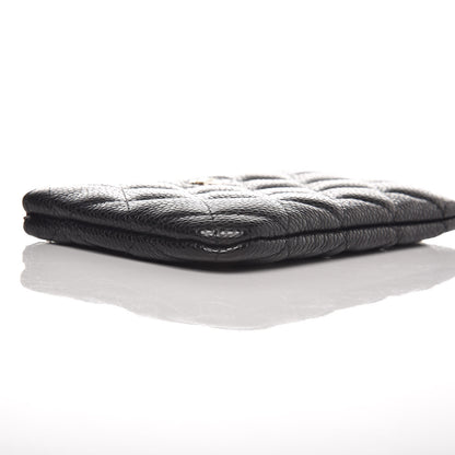 Chanel Caviar Quilted Small Cosmetic Case Black 8 of 10
