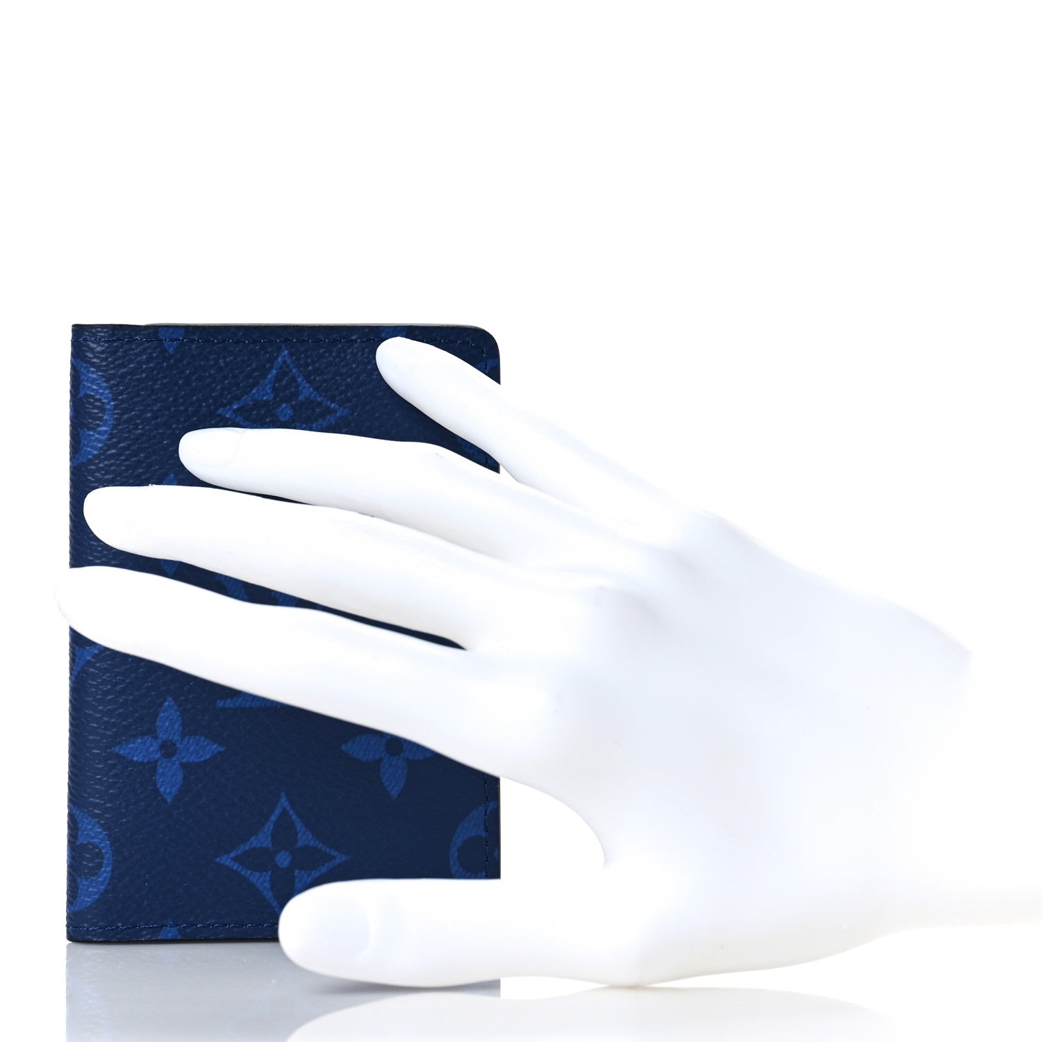 Louis Vuitton Taigarama Pocket Organizer NM Cobalt 2 of 9