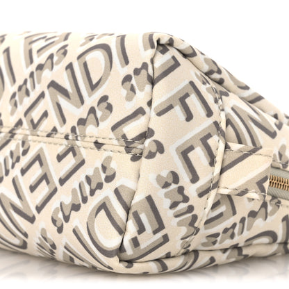 Fendi X SKIMS Nylon Small Trapezoid Beauty Pouch Kims Avorio 10 of 11