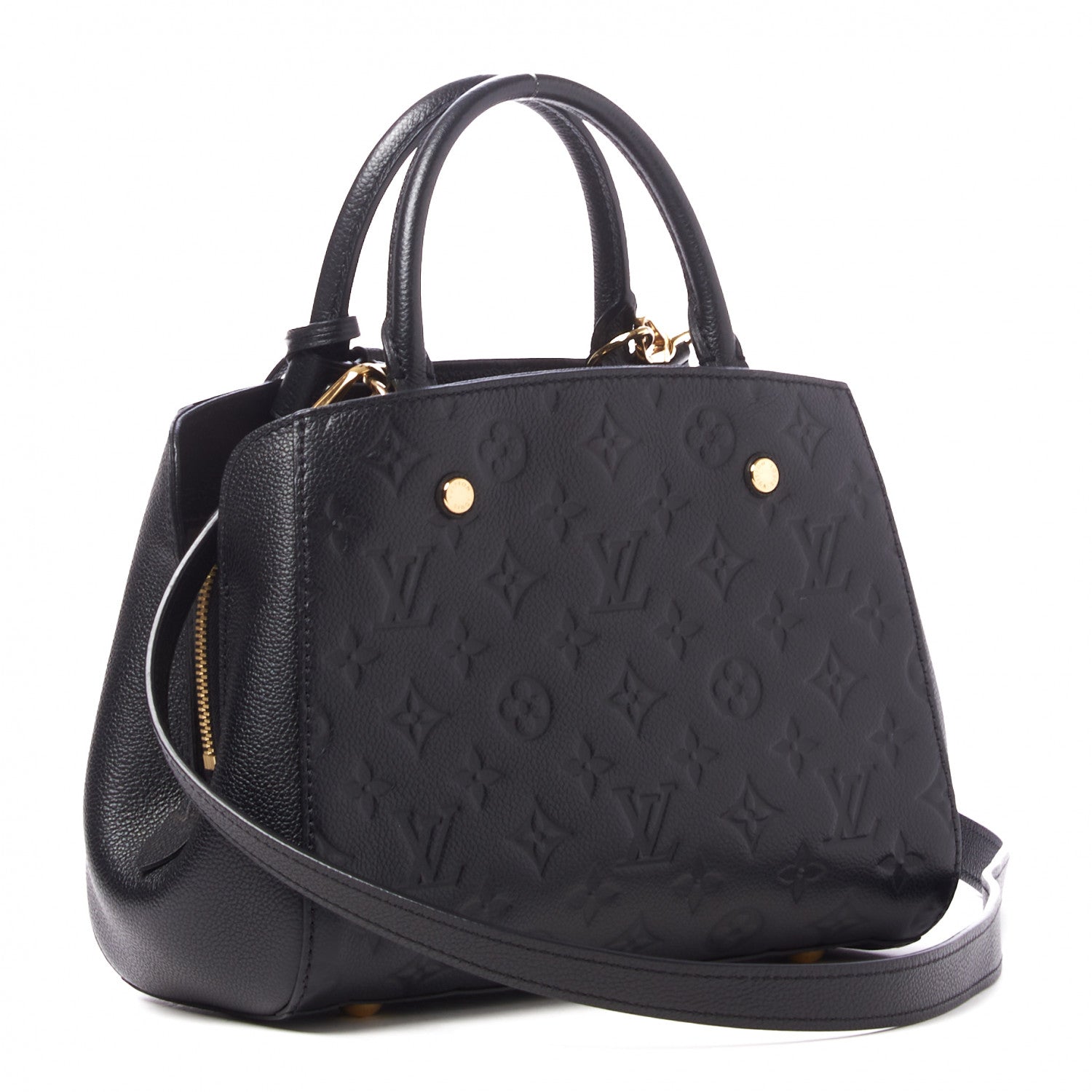 Louis Vuitton Empreinte Montaigne BB Black 2 of 7