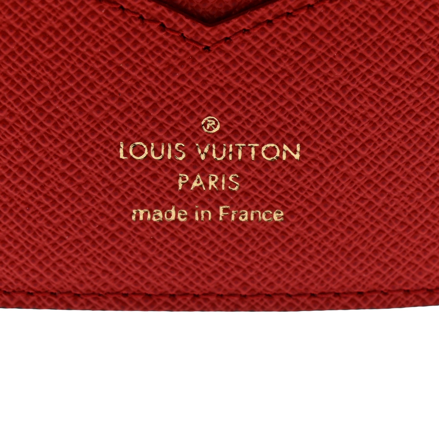 Monogram 2019 Christmas Animation Passport Cover Rouge