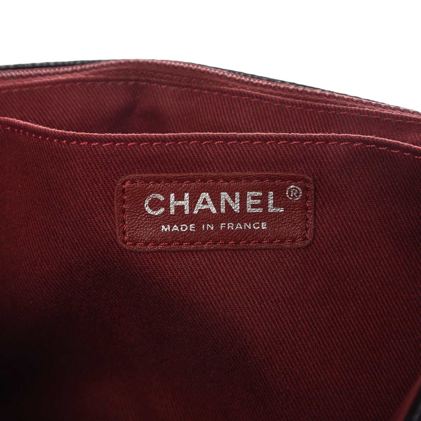 Caviar Large Timeless CC Flap Black