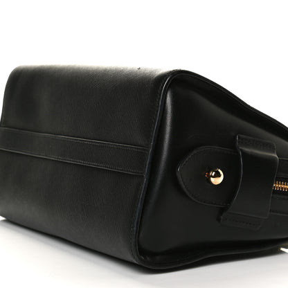 Prada Saffiano Soft Calfskin Double Handle Satchel Black 10 of 17