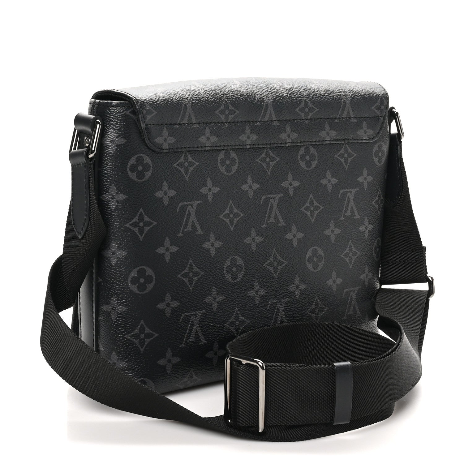 Louis Vuitton Monogram Eclipse District PM Black 3 of 9