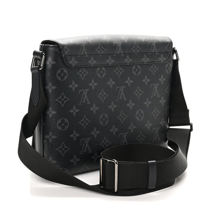 Louis Vuitton Monogram Eclipse District PM Black 3 of 9