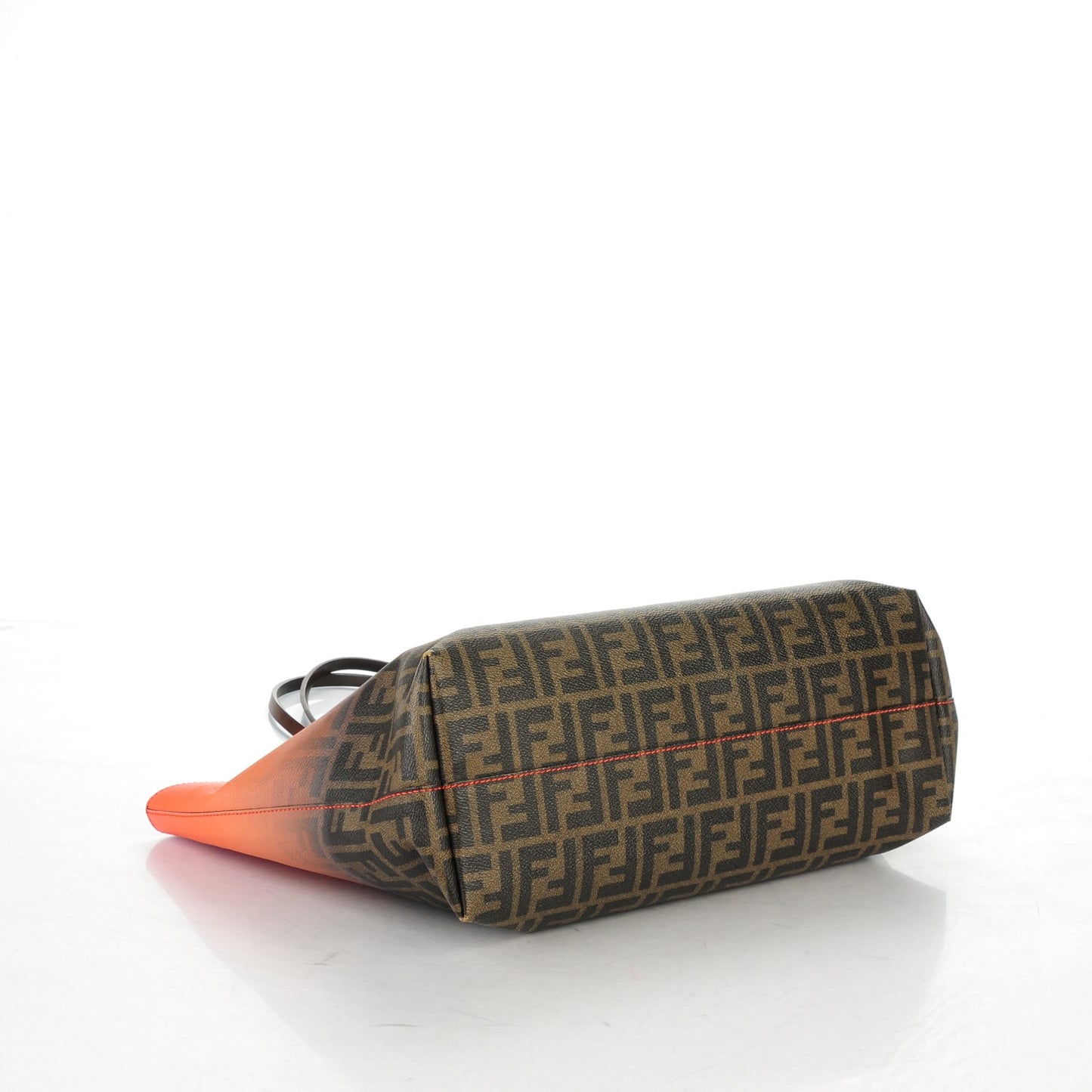 Zucca Spalmati Ombre Medium Roll Tote Tobacco Papavero