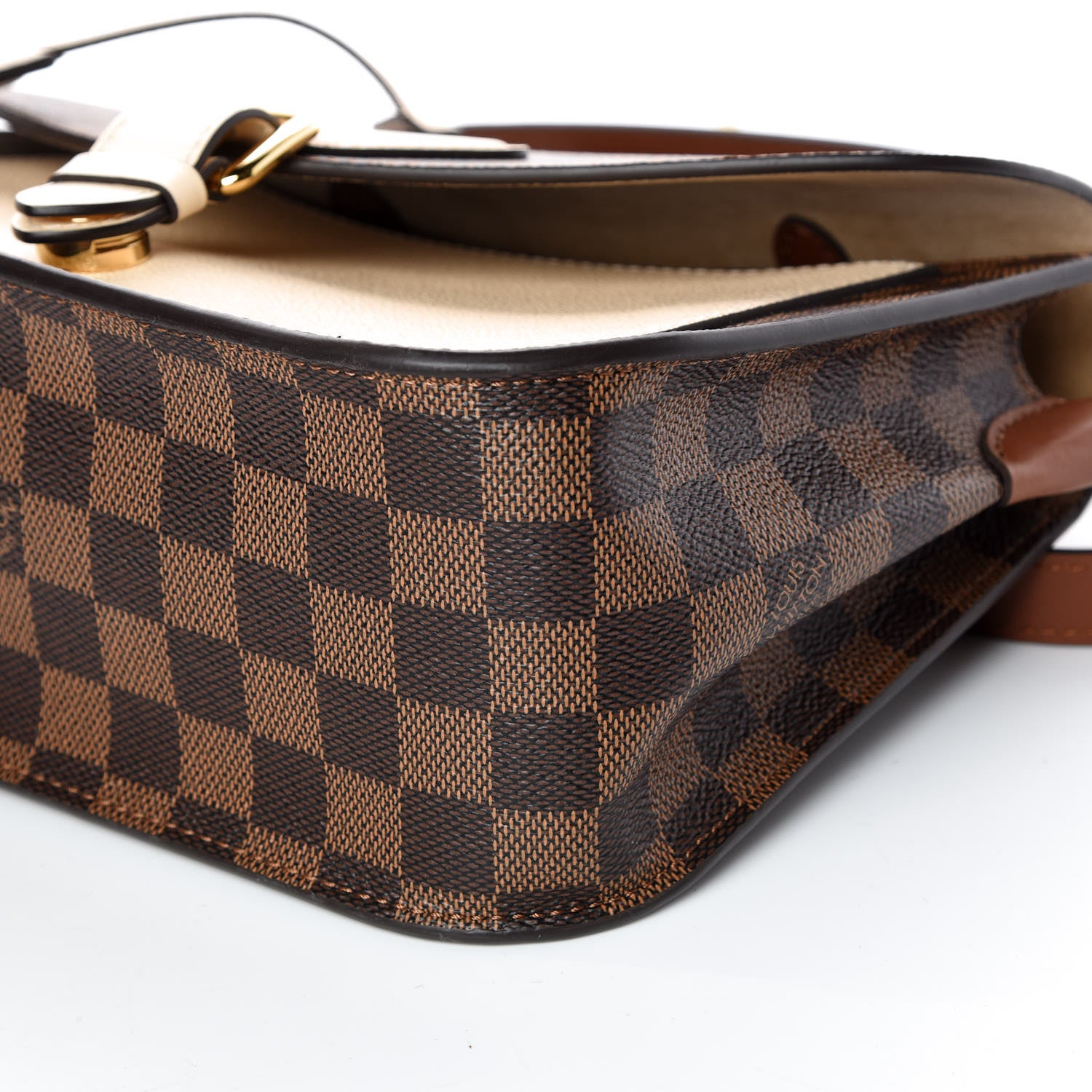 Louis Vuitton Damier Ebene Beaumarchais Creme 6 of 9