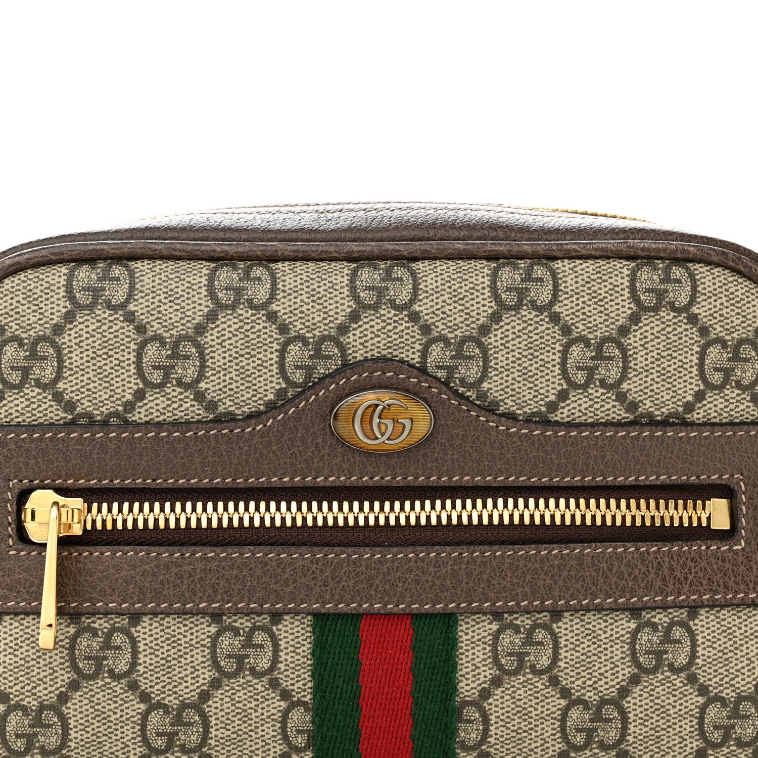 Gucci GG Supreme Monogram Small Ophidia Belt Bag 65 26 Dark Brown 10 of 12