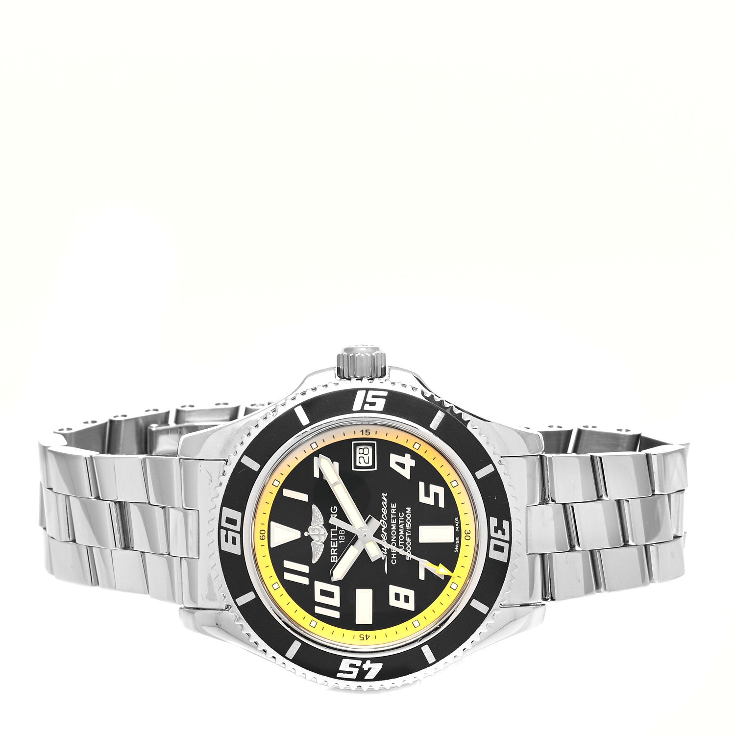 Breitling Stainless Steel 42mm SuperOcean Automatic Watch Black A17364 2 of 5