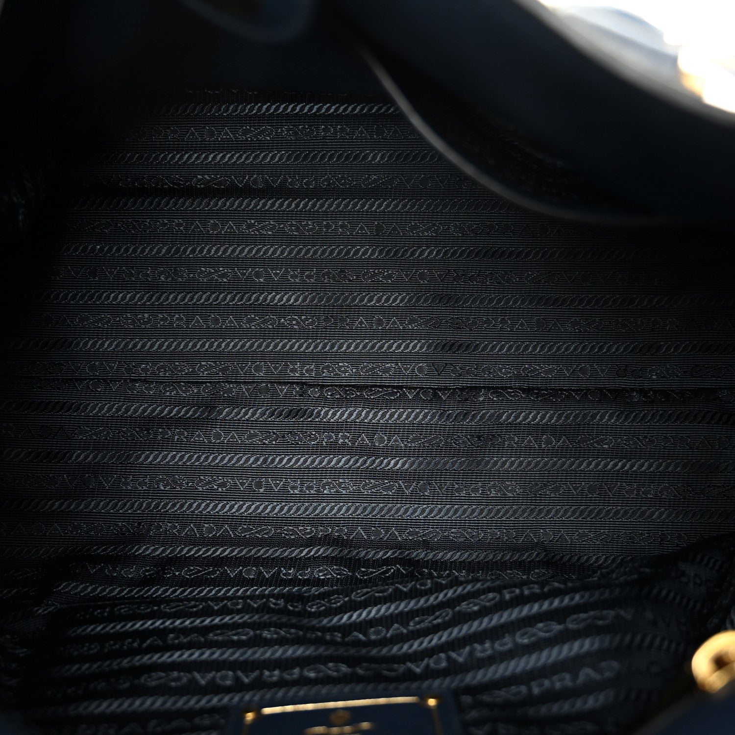 Prada Vitello Phenix Shopping Satchel Baltico 5 of 10