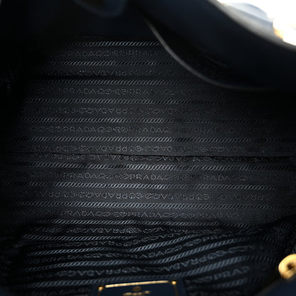 Prada Vitello Phenix Shopping Satchel Baltico 5 of 10