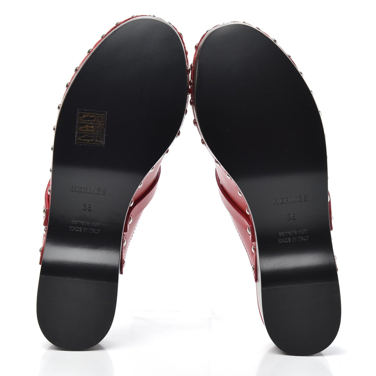 Calfskin Carlotta Mules 36