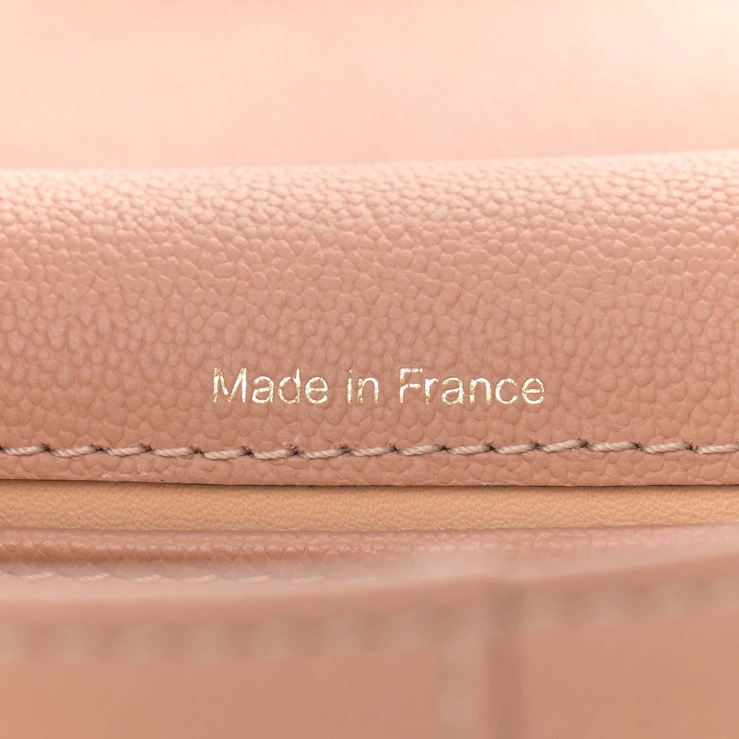 Delvaux Grained Calfskin Mini Brillant Satchel Nude 7 of 9