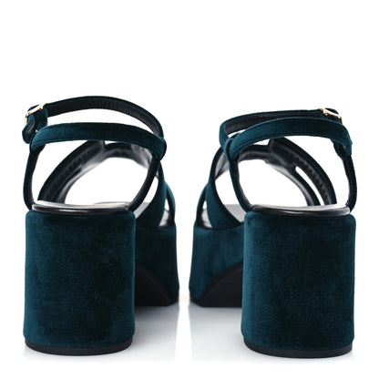 Hermes Velvet Jam 30 Sandals 39 Vert Fonce 6 of 12