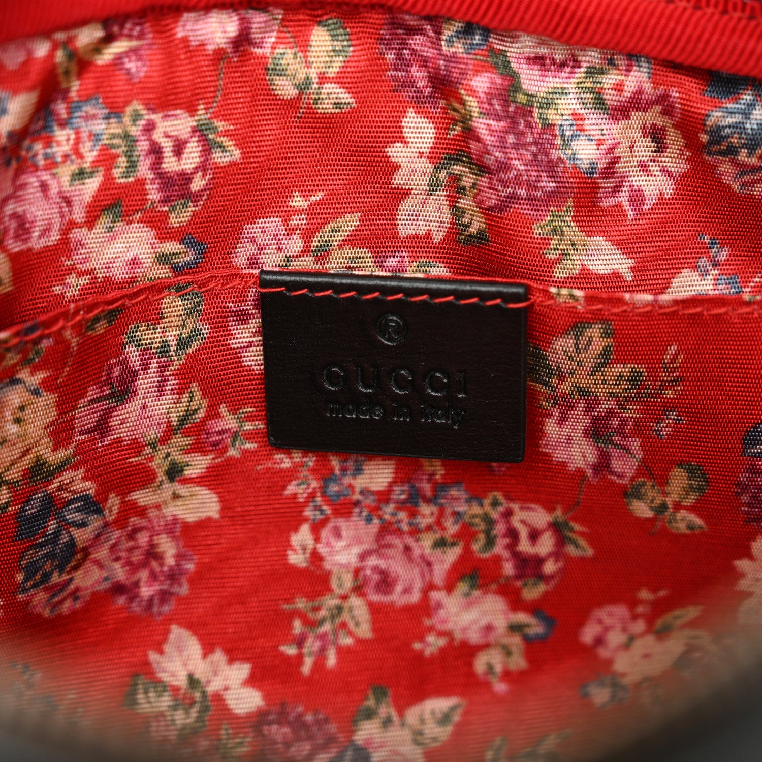 Gucci Calfskin Web Trapuntata Small GG Shoulder Bag Black 6 of 10