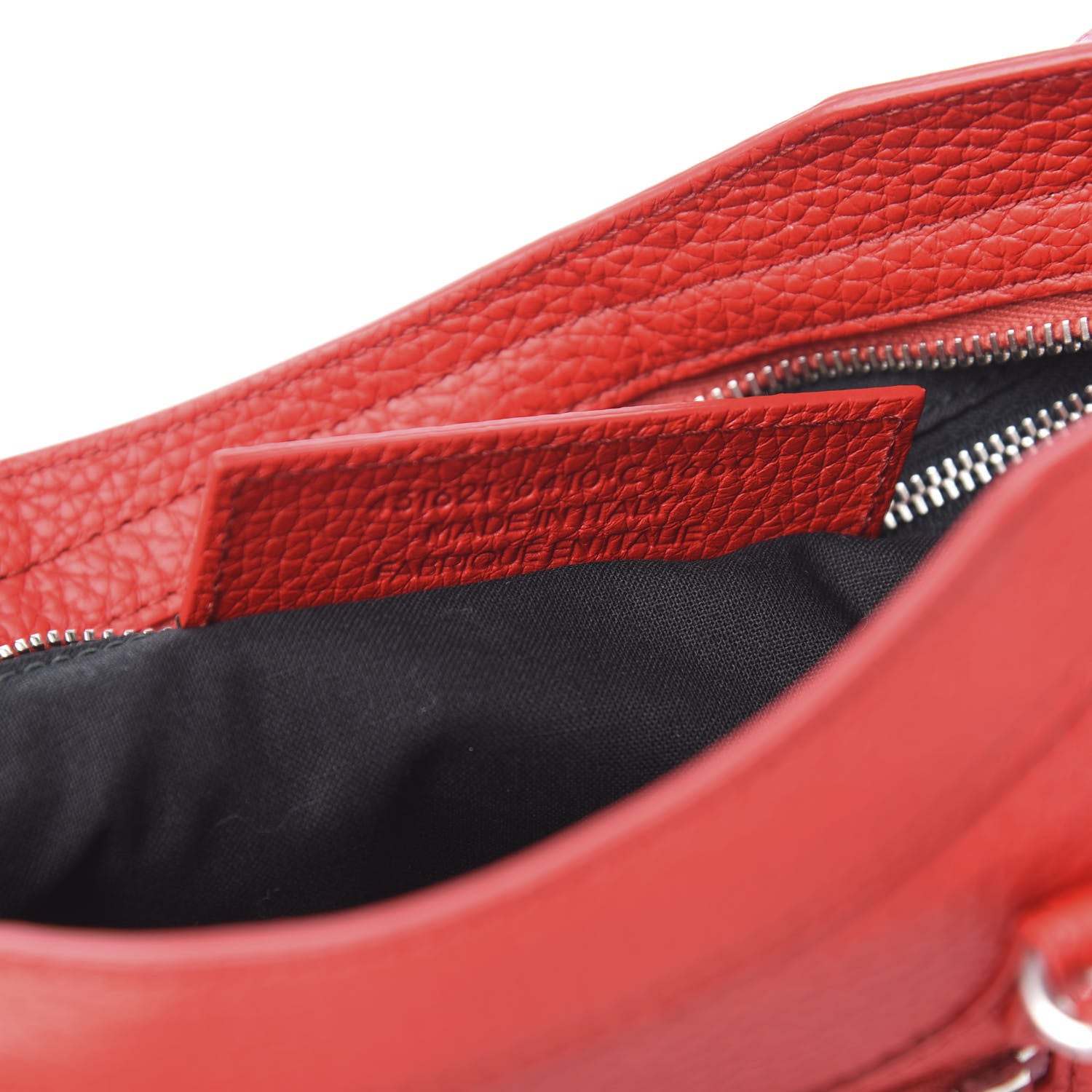 Balenciaga Vibrato Calfskin Classic Silver Hardware S City Rouge Cerise 6 of 8