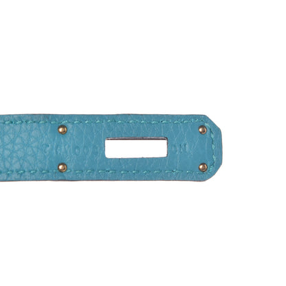 Hermes Togo Birkin 35 Turquoise 7 of 8