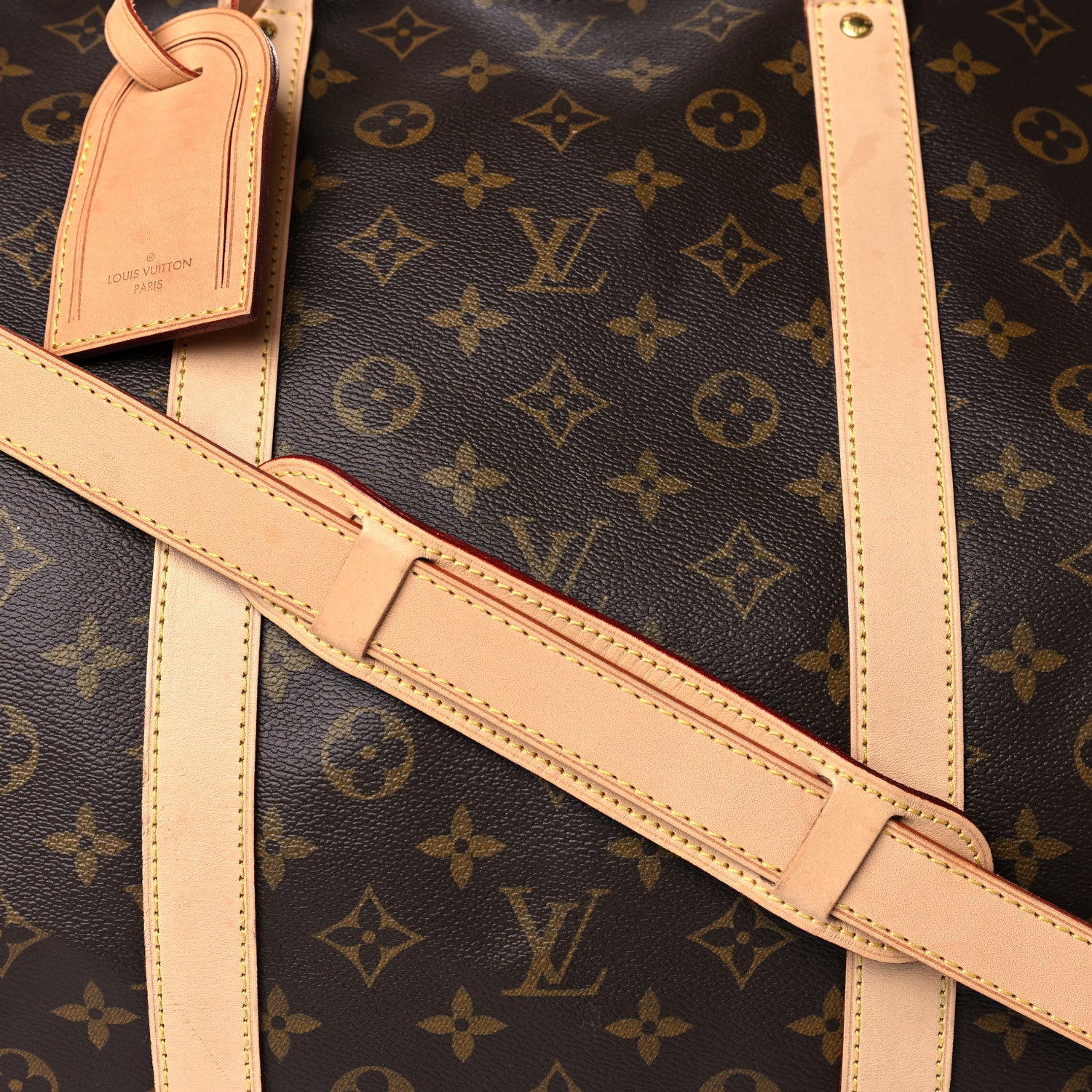 Louis Vuitton Monogram Keepall Bandouliere 60 7 of 11