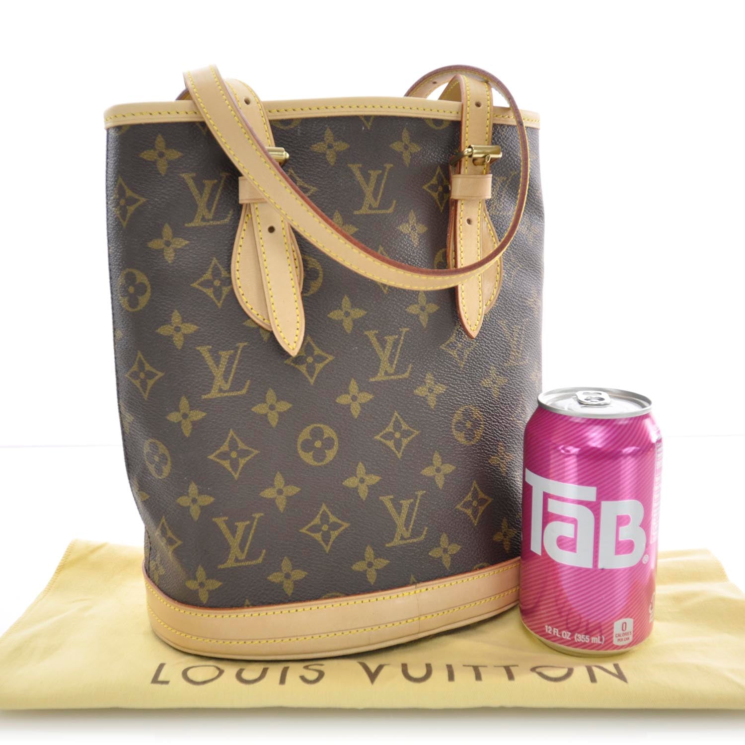 Louis Vuitton Monogram Petit Bucket 23 3 of 7