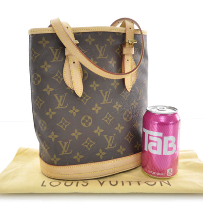 Louis Vuitton Monogram Petit Bucket 23 3 of 7