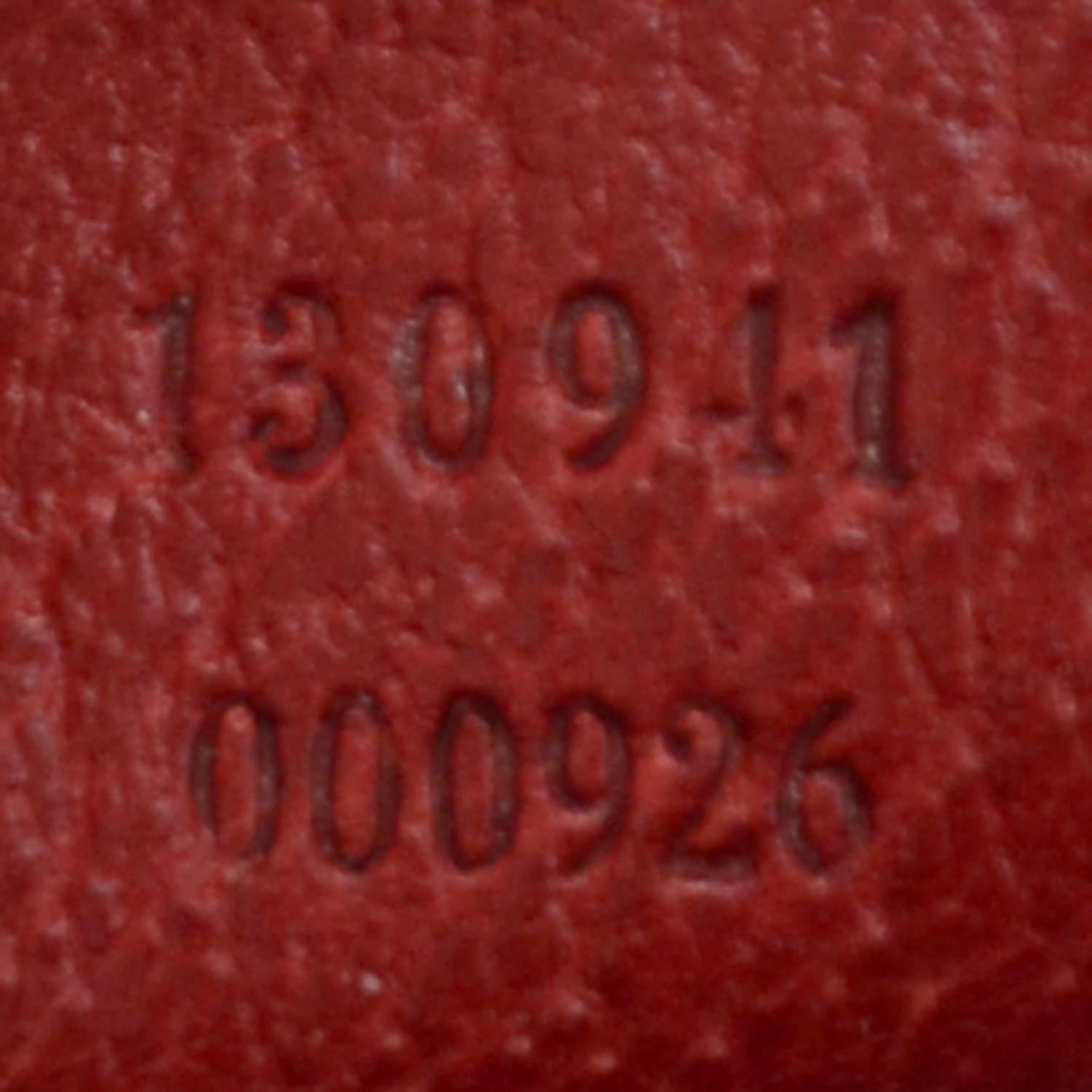 Gucci Monogram Work Tote Navy Red 6 of 8