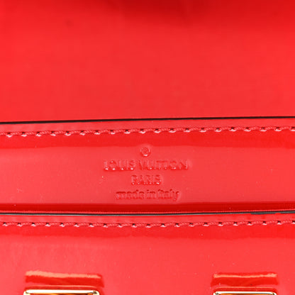 Louis Vuitton Patent Louise Clutch Cherry 6 of 12