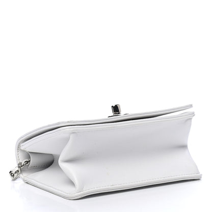 Chanel Calfskin Mini Propeller Flap White 4 of 11