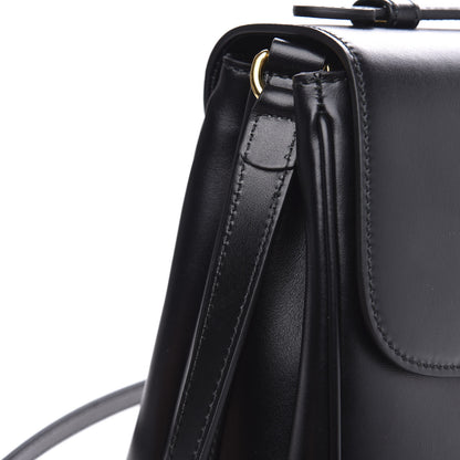Gucci Pienza Calfskin Side Messenger Bag Black 10 of 11