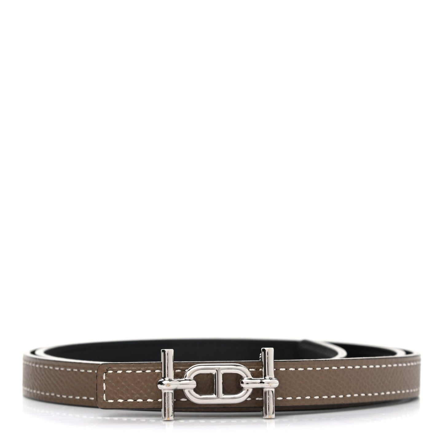 Swift Epsom 13mm Ancre Belt 80 Black Etoupe
