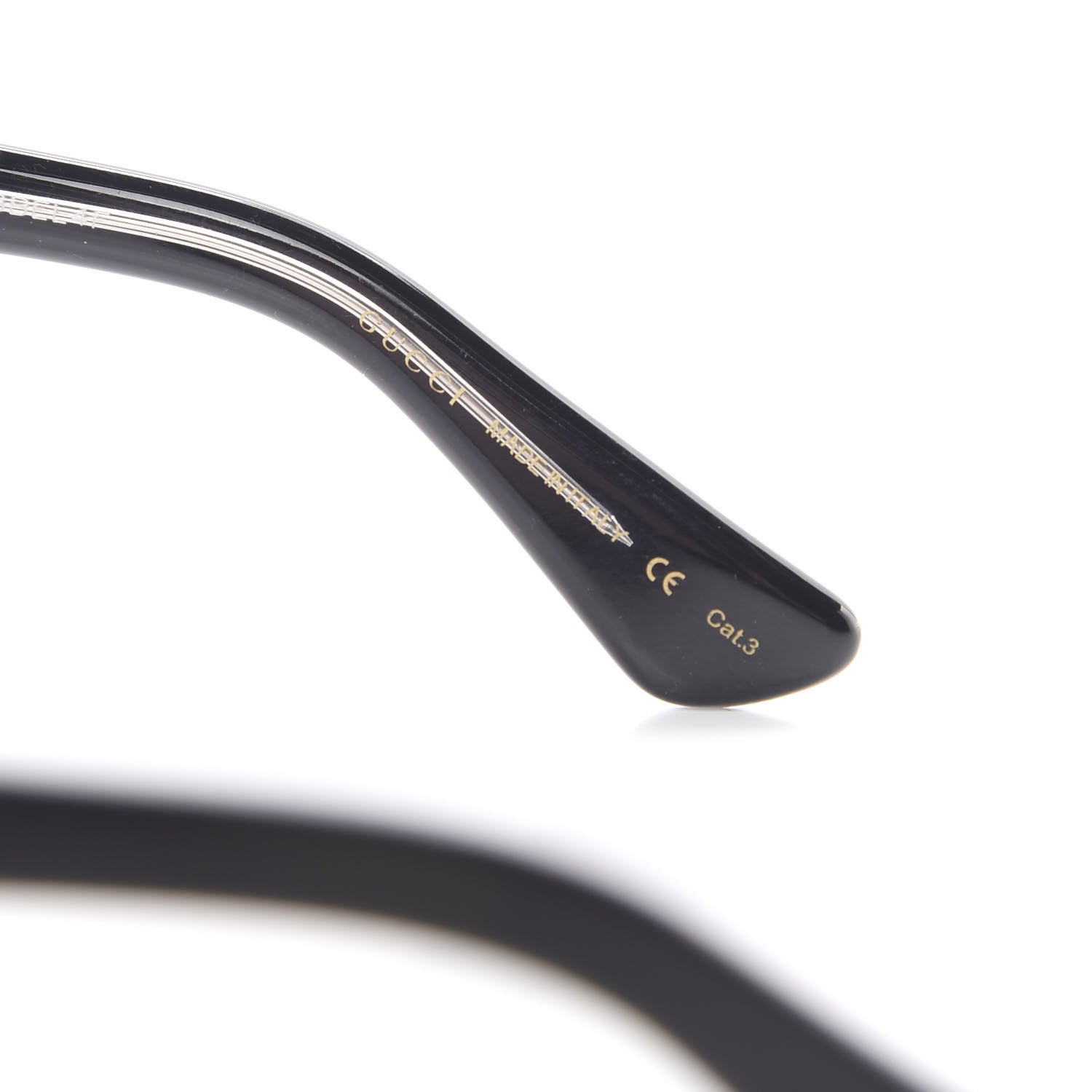 Gucci Square Frame Sunglasses GG0050S Black 5 of 8