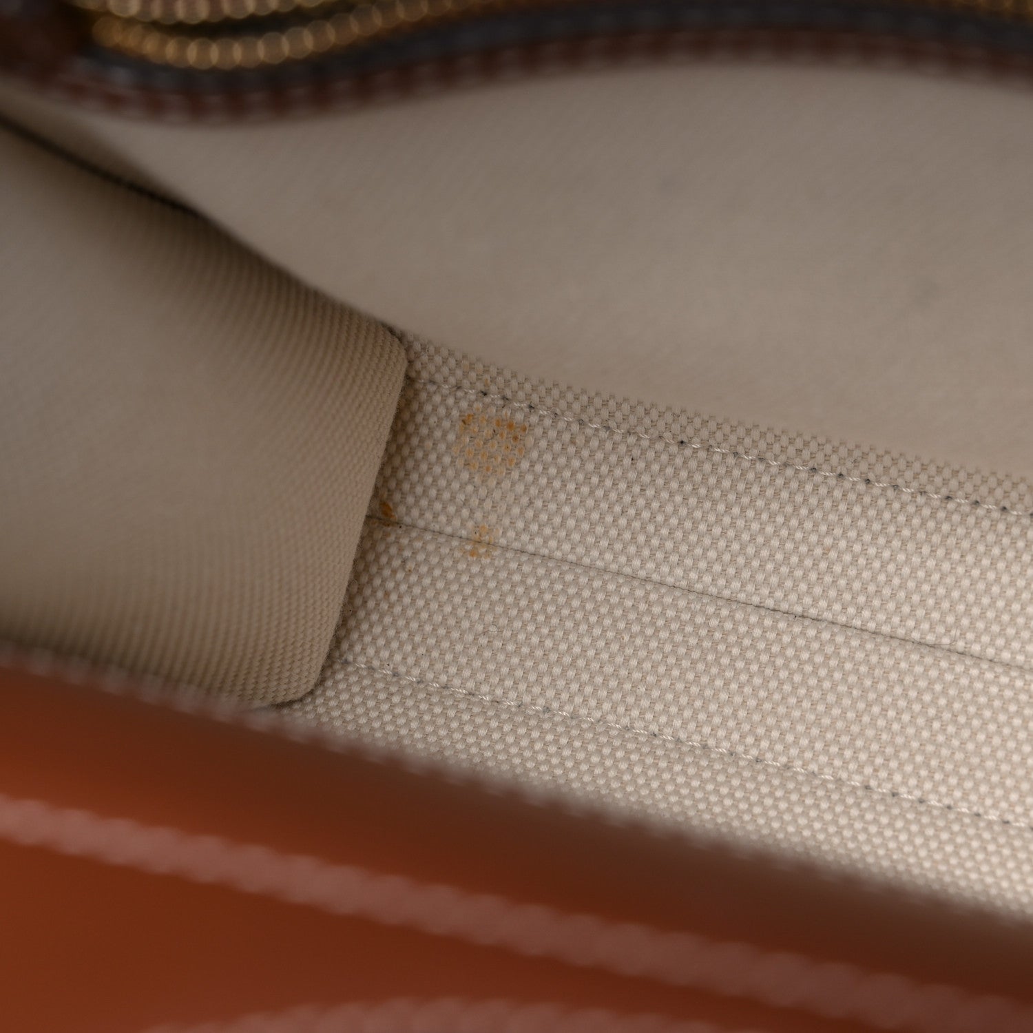 Burberry Canvas Smooth Calfskin Two Tone Mini Pocket Bag Tan 12 of 13