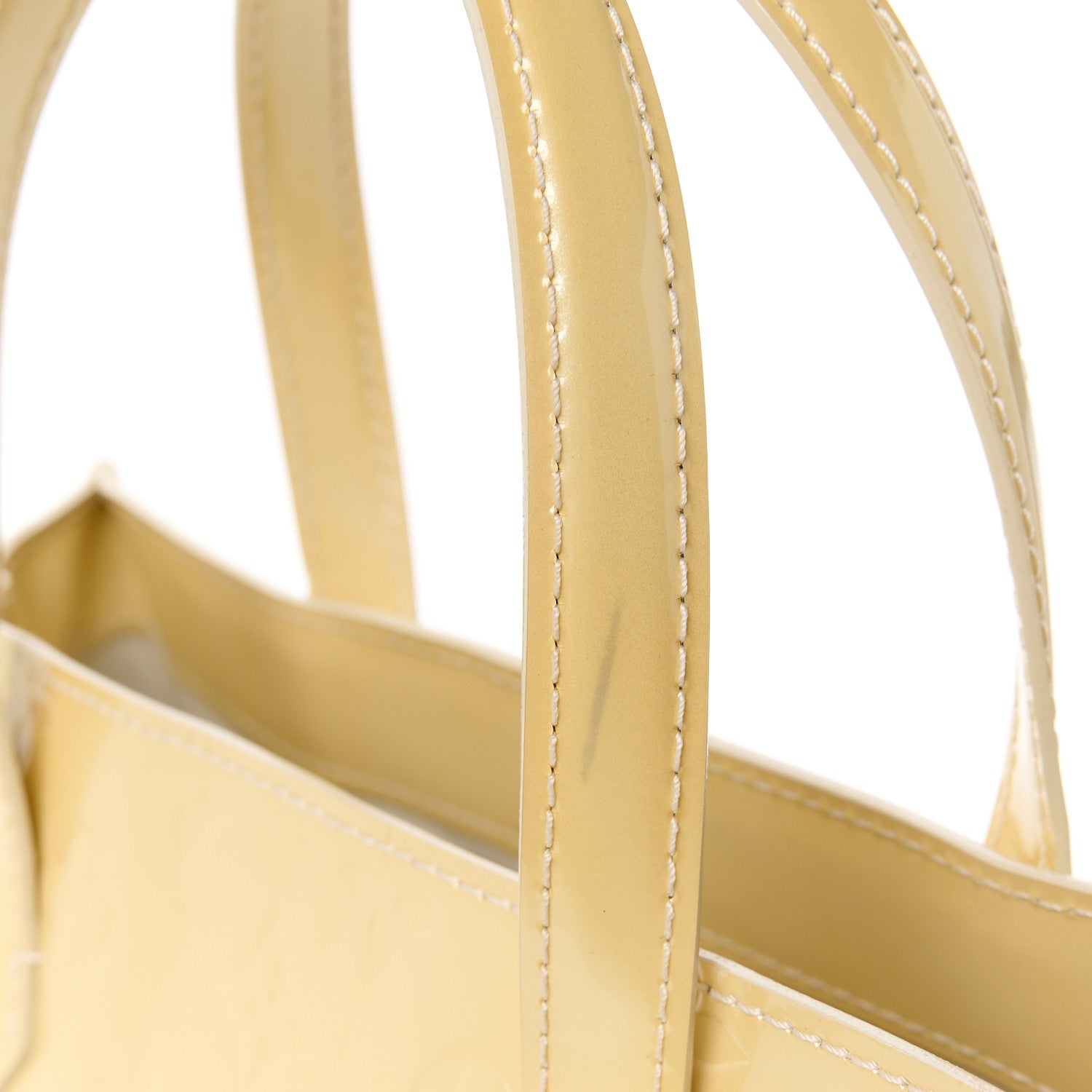 Louis Vuitton Vernis Wilshire PM Blanc Corail 16 of 16