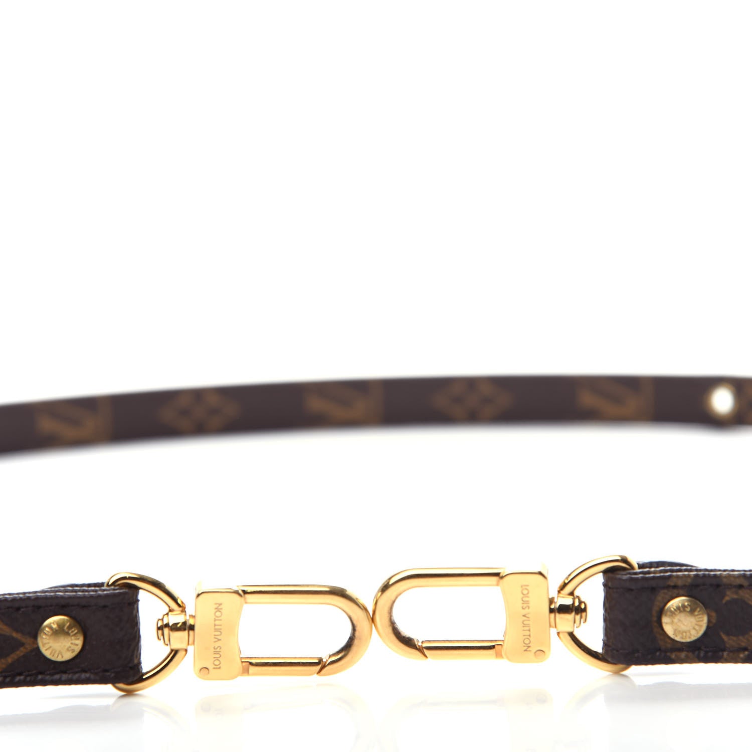 Louis Vuitton Monogram 16mm Adjustable Shoulder Strap 4 of 7