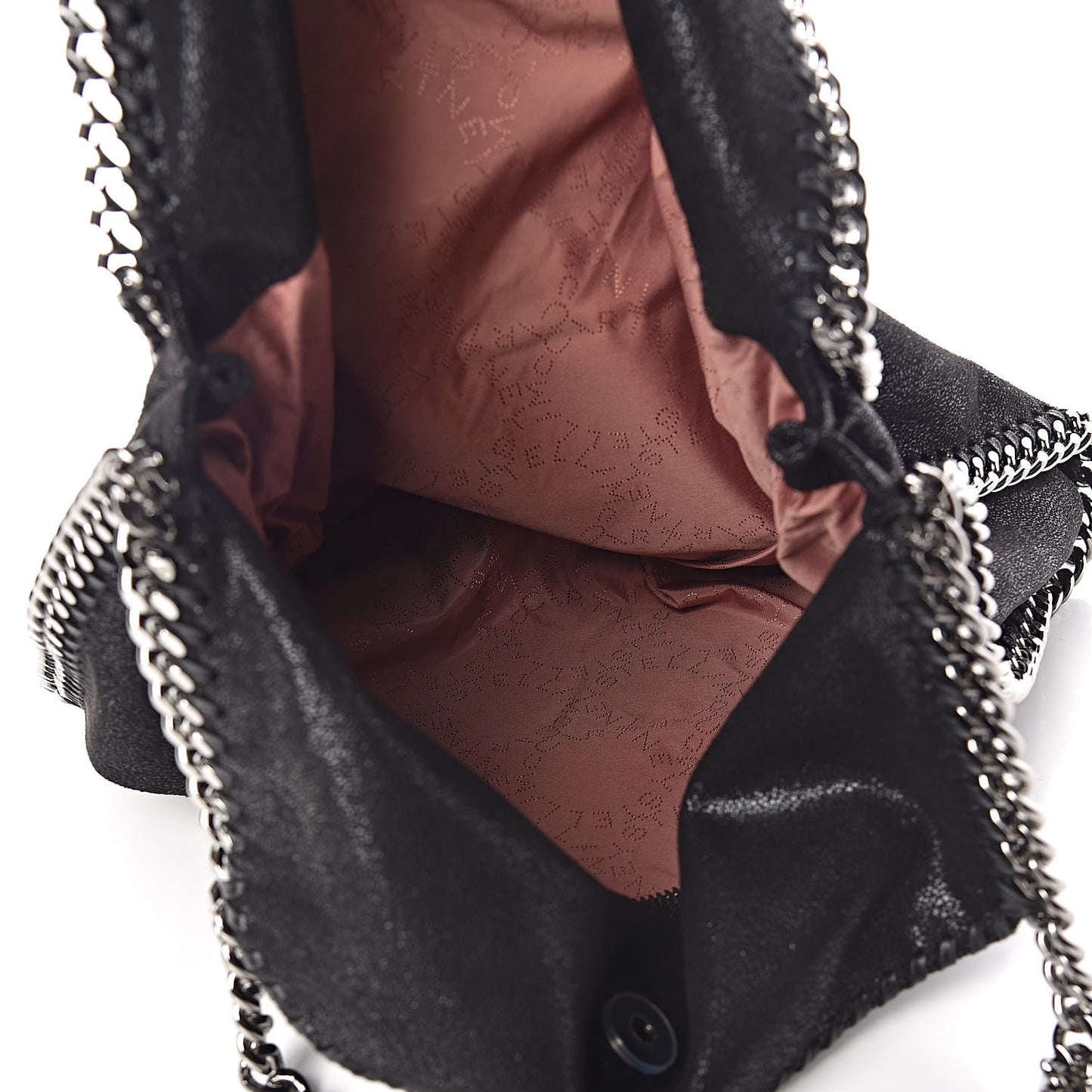 Shaggy Deer Small Falabella Tote Black