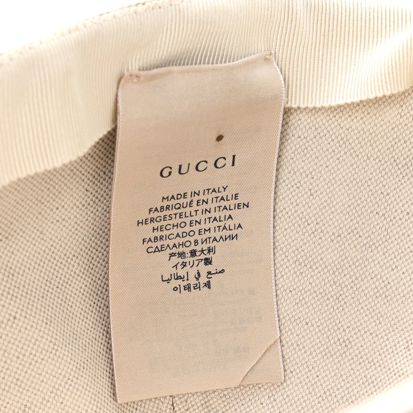 Monogram Torchon Ambassador Lady Cap M Beige Ebony Testa di Moro