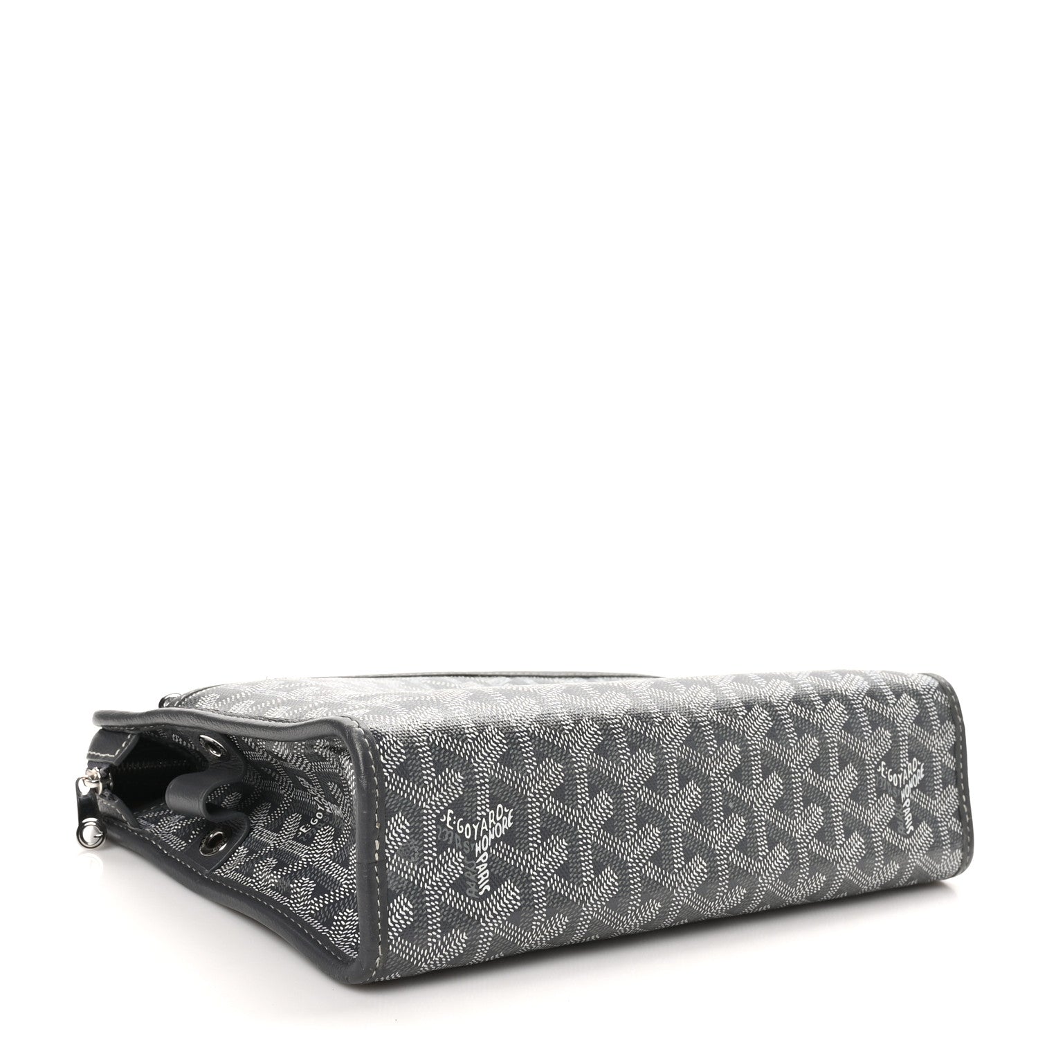 Goyard Goyardine Jouvence MM Toiletry Pouch Grey 4 of 9