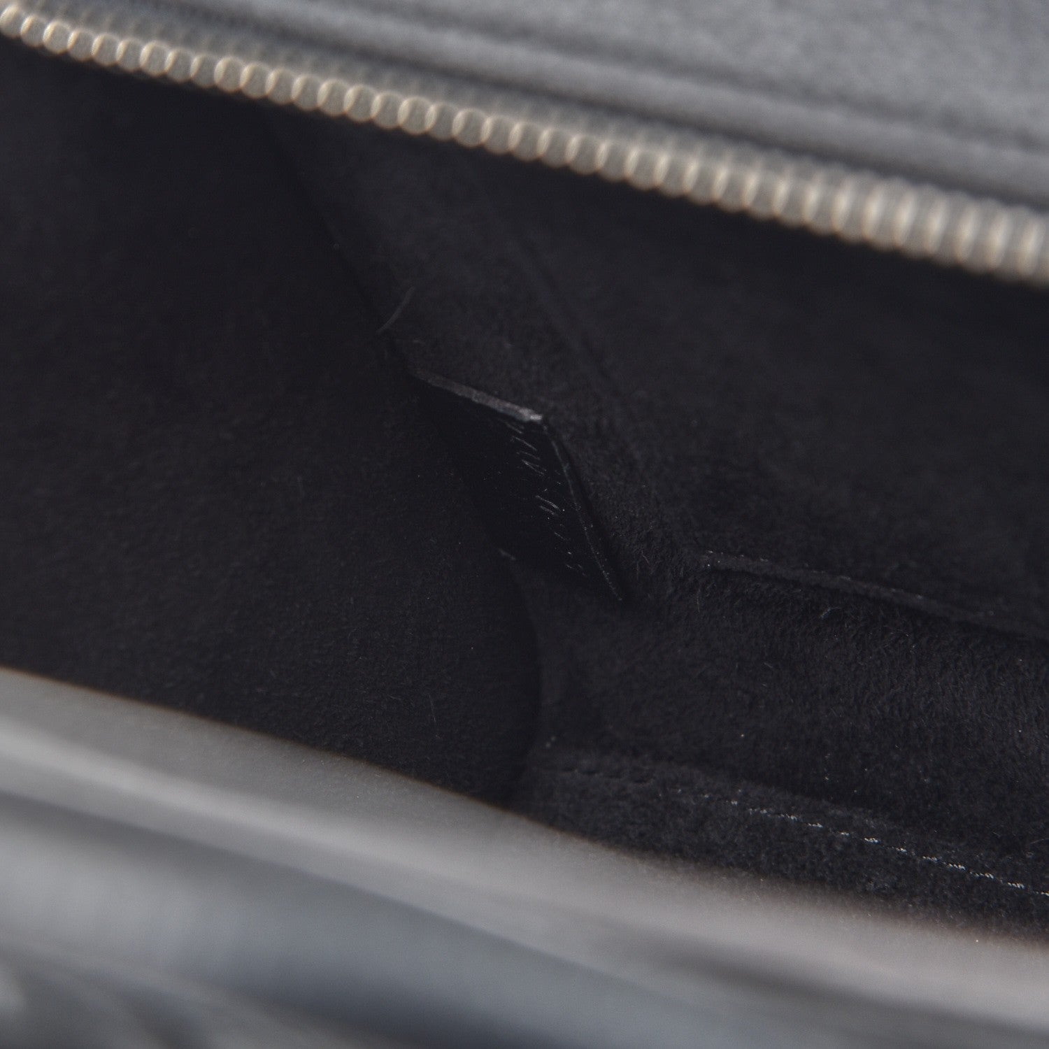Celine Drummed Calfskin Nano Luggage Black 9 of 9