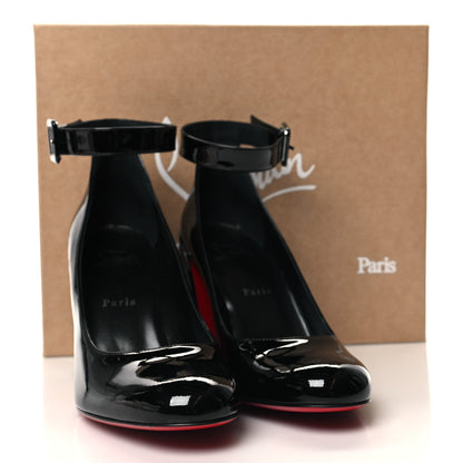 Christian Louboutin Patent Calfskin So Sab 85 Pumps 39.5 Black 8 of 8