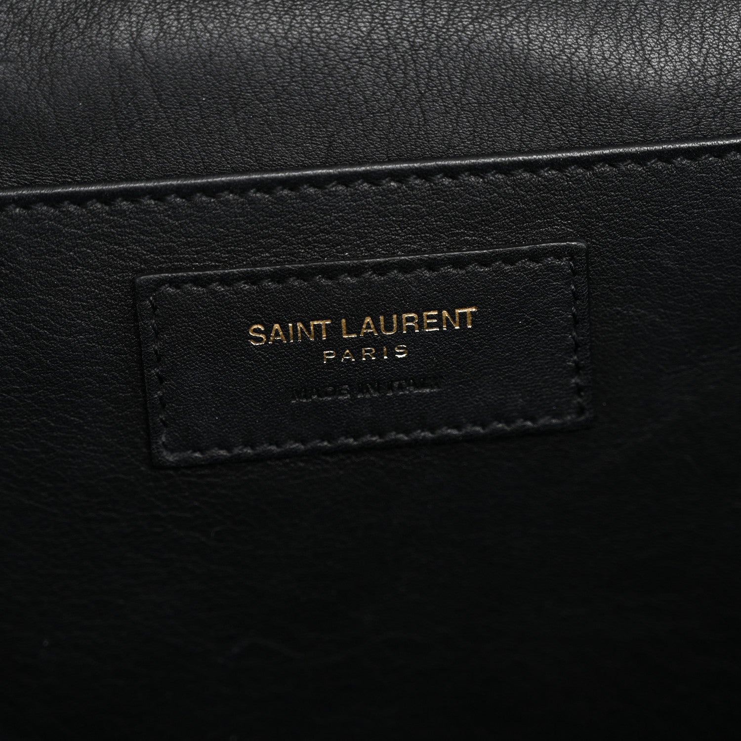 Saint Laurent Calfskin Suede Small Monogram Downtown Cabas Black 6 of 12