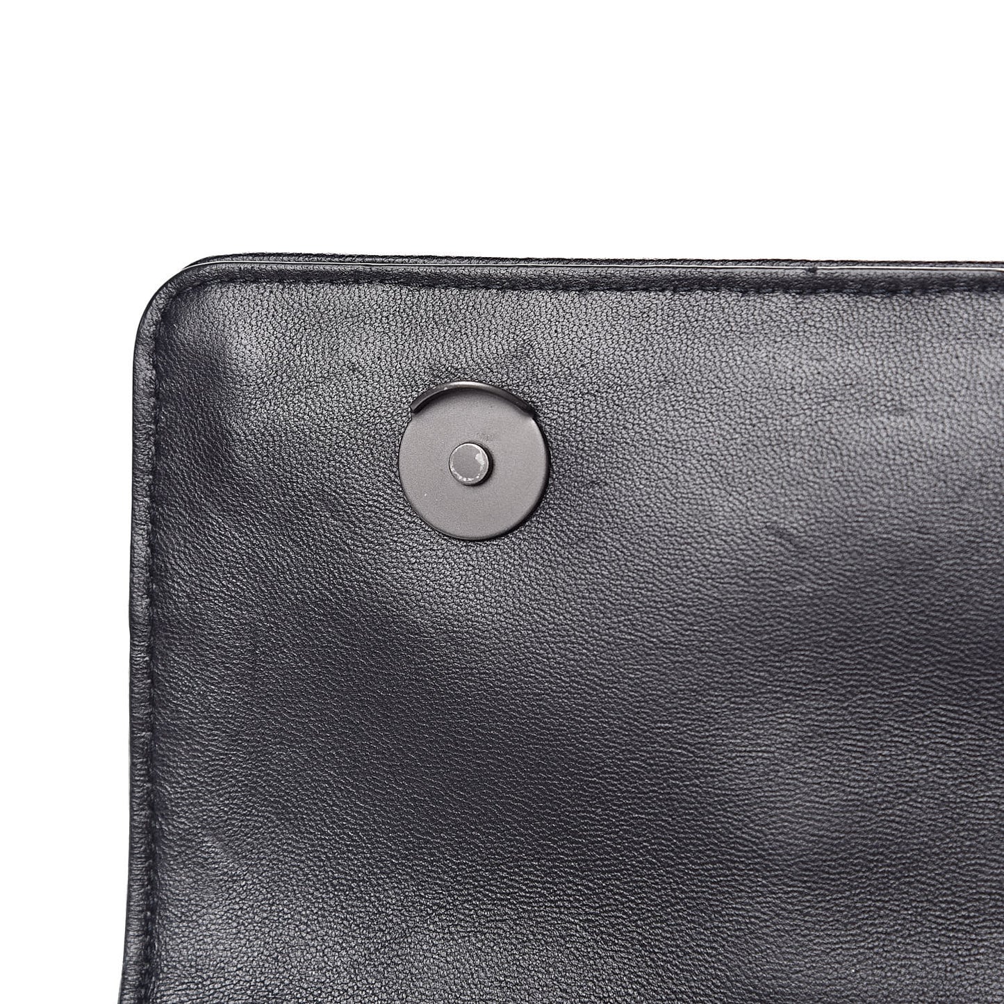Nappa Ayers Intrecciato Top Handle Bag Black Light Grey