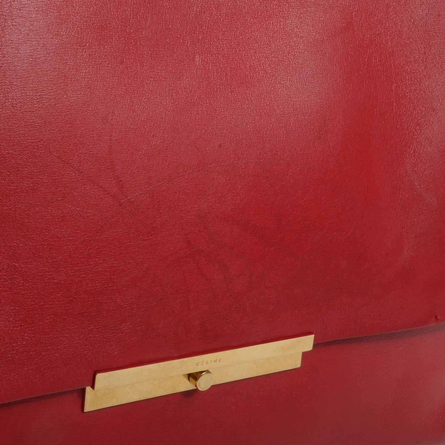 Palmelato Calfskin Blade Flap Red