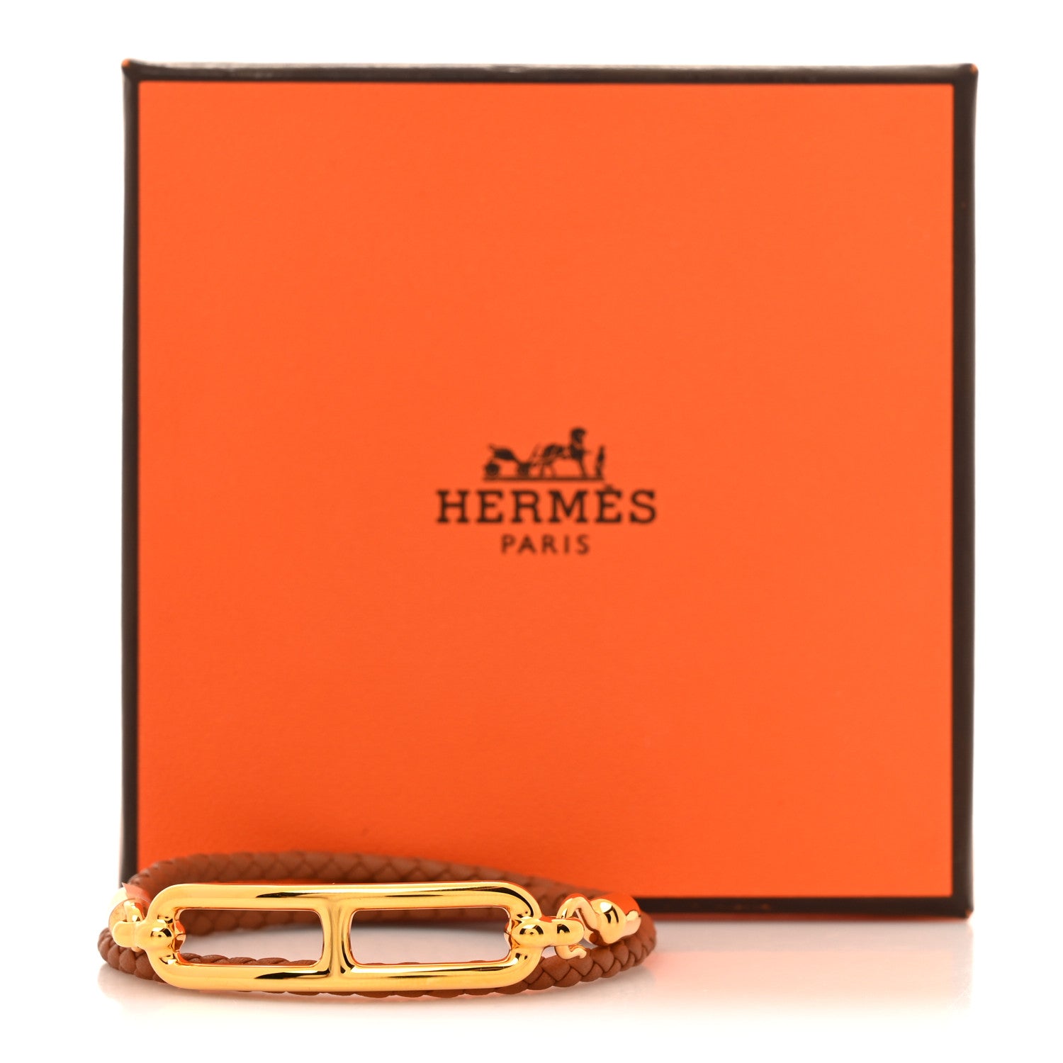 Hermes Swift Roulis Double Tour Bracelet T2 Gold 5 of 5