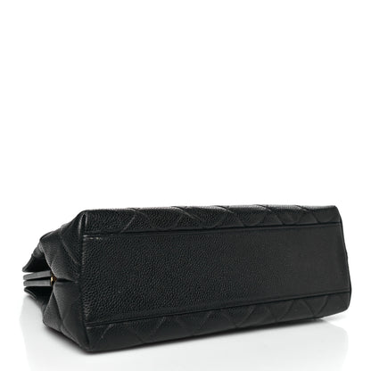 Chanel Caviar Quilted Frame Shoulder Bag Black 4 of 12